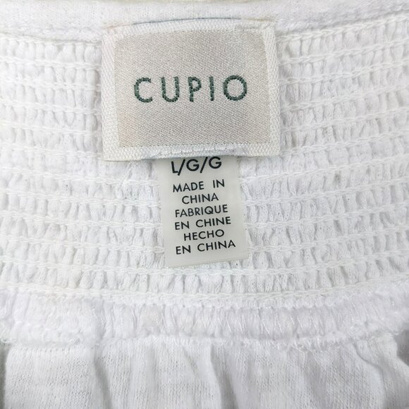 CUPIO Short Sleeve Tassel Neck Top - Picture 3 of 5